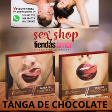 TANGA DE CHOCOLATE COMESTIBLE